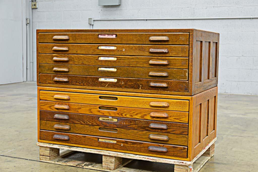 Lot 126 Hamilton Wood Flat Filing WireBids